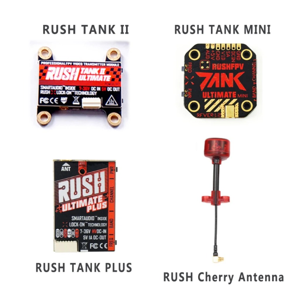 RUSH TANK Ultimate II/Mini/PLU - Drone Racing Receiver review and price